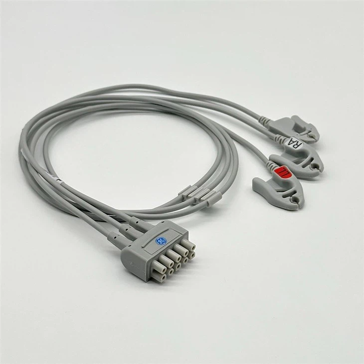Original GE ECG Leadwire 3-lead Grabber 2106390-001