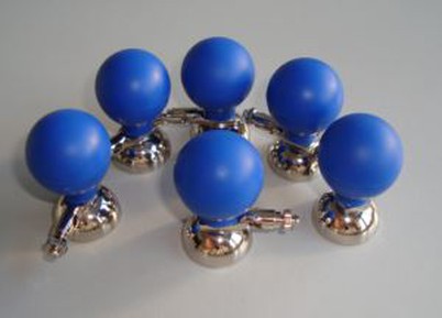 أقطاب تخطيط كهربية القلب بالكهرباء مزدوجة الجانب (DIN 3.0 و 4 مم موز) من نيكل / AGCL