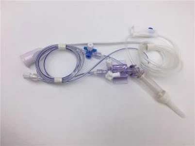 القابل للتصرف الطبية أنبوب واحد محول ضغط الدم