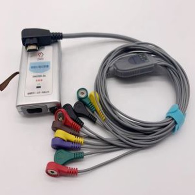 DMS 19 دبوس ECG / EKG هولتر كابل 10 وصلات التوصيل