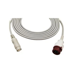 Mindray جولة 12 دبوس IBP محول ضغط الدم محول الكابل