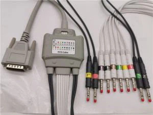 Nihon Kohden متوافق EKG / ECG الكابلات والأسلاك الرصاص