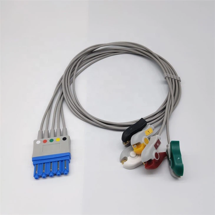 M1968A / M1644A / M1673A / M1671A ECG Leadwire 5-Leads