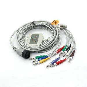 Kanz متوافق 16 دبوس AHA / IEC كابل EKG
