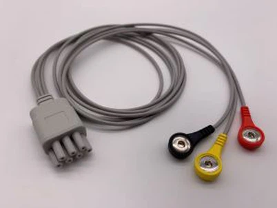 M&B 7 دبوس كابل ECG Leadwire Snap