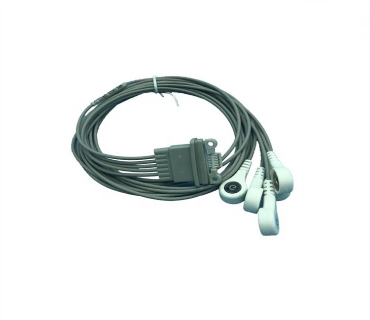 Schiller Plus 5 Lead Holter ECG Cable AR12 Plus AR4 Plus FD5