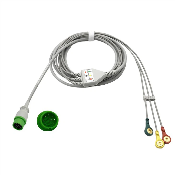 Infitron II Omni II Infinium 3/5 Leads 12 Pin Ecg Cable