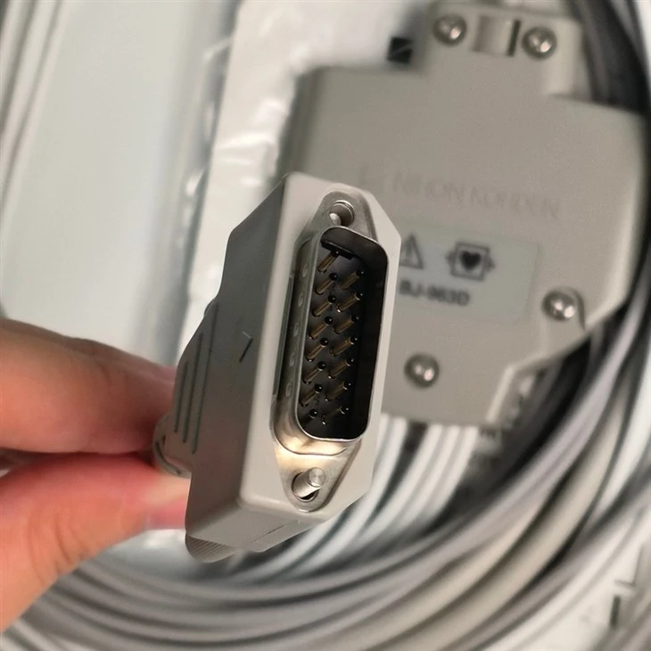 Nihon Kohden 10 Leads EKG Cable BJ-963D