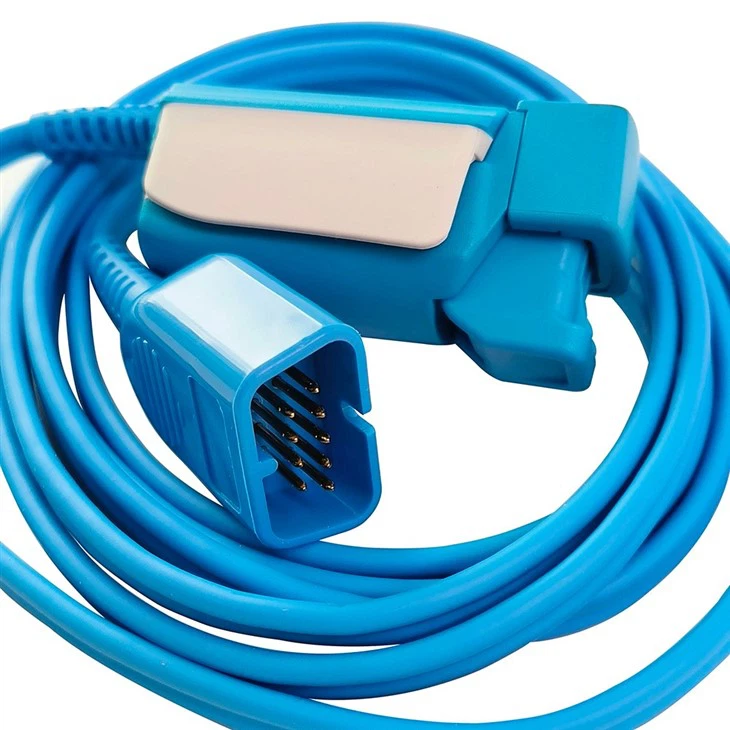 Original TL-201T Nihon Konden P225F Adult Finger Clip SpO2 Sensor